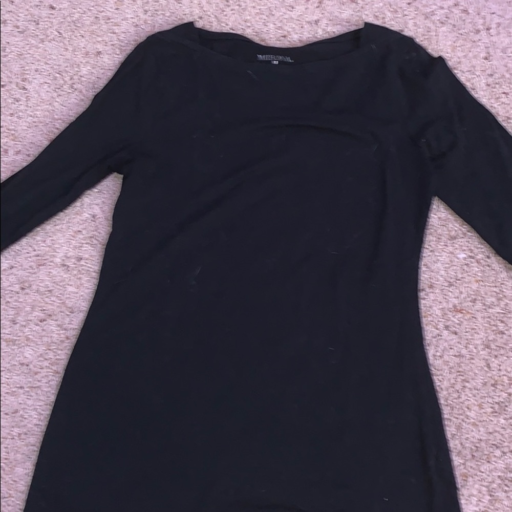 Black 3/4 shirt